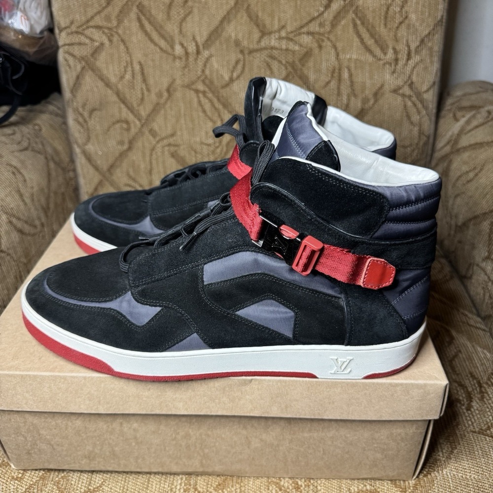Louis-Vuitton mens Slipstream‎ Sneakers US Size 13 UK 12 Excellent!
